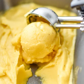 4-Ingredient Mango Lime Nice Cream