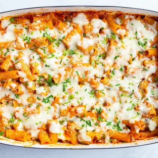 Easy Rigatoni Pasta Bake