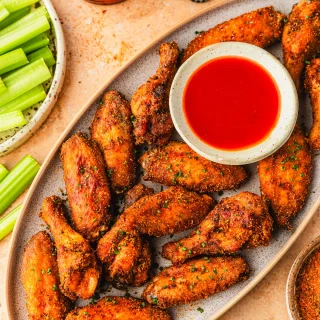 Crispy Oven-Baked Chicken Wings