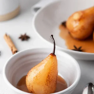 Vanilla Poached Pears