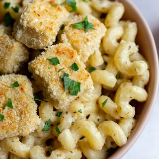 Cavatappi Pasta with Cream Sauce