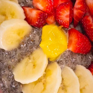 Banana Chia Seed Pudding