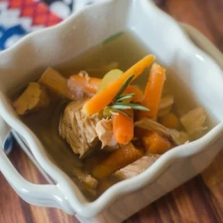 Instant Pot Turkey Soup