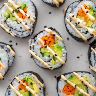Cucumber Rolls (Easy Vegan Sushi Rolls)