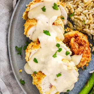 Air Fryer Chicken Cordon Bleu