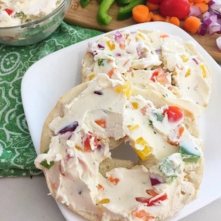 Garden Vegetable Cream Cheese