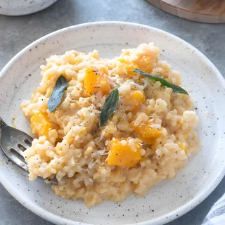 Baked Butternut Squash Risotto