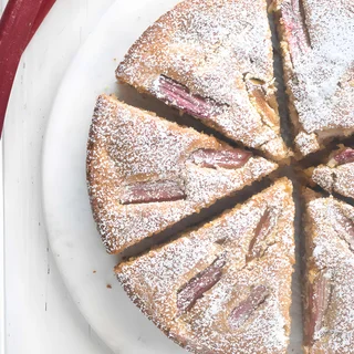 Rhubarb Cake