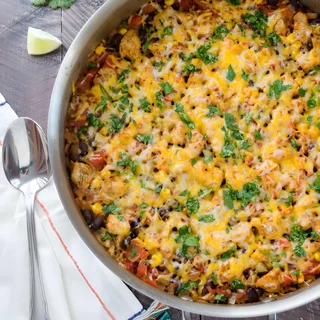 One Pot Mexican Rice Casserole