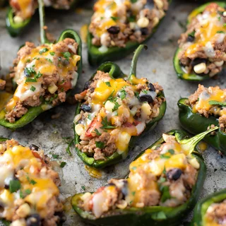 Southwest Stuffed Poblano Peppers