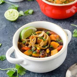 Vegetarian Tortilla Soup