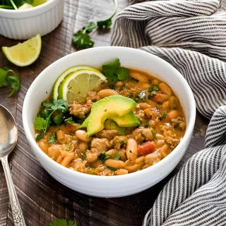 White Bean Turkey Chili