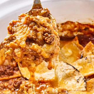 Slow Cooker Beef Enchilada Casserole