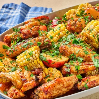 Chicken Wing Boil