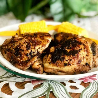 Blackened Ranch Pan-Fried Chicken Thighs