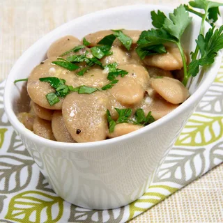 Lemon Garlic Butter Beans