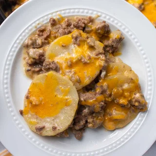 Crockpot Hamburger Potato Casserole