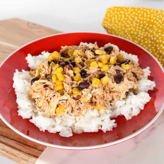 Slow Cooker Creamy Fiesta Chicken