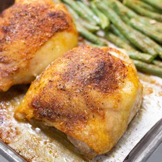 Sheet Pan Chicken and Green Beans