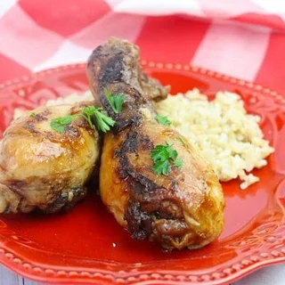 Instant Pot Apple Maple Chicken Legs