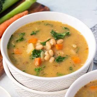 Instant Pot White Bean Soup