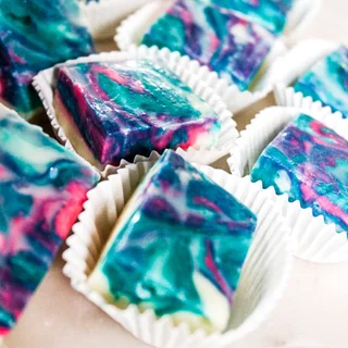Cotton Candy Fudge