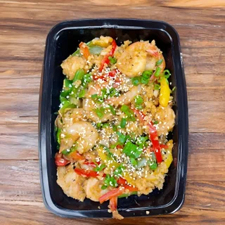 Spicy Shrimp Stir-Fry Meal Prep