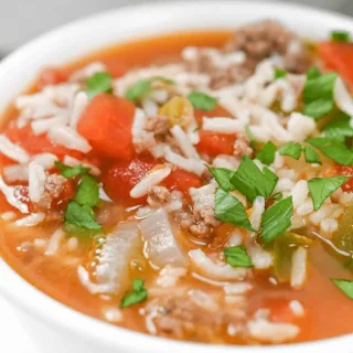 Unstuffed Pepper Soup
