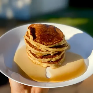 Oatmeal Protein Pancakes