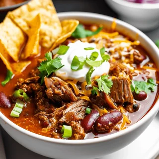 Leftover Brisket Chili