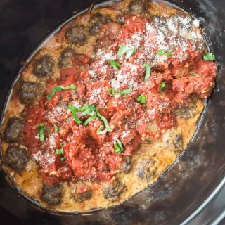 Crock Pot Italian Meatballs and Sauce