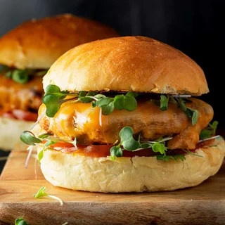 Kimchi Turkey Burger