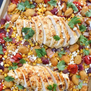 Sheet Pan Gnocchi with Chicken and Corn