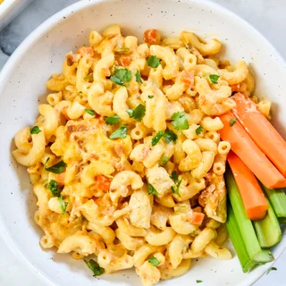 Buffalo Chicken Mac and Cheese