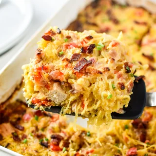 Whole30 Chicken Bacon Ranch Casserole
