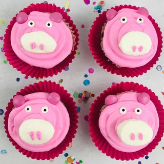 Pig Cupcakes