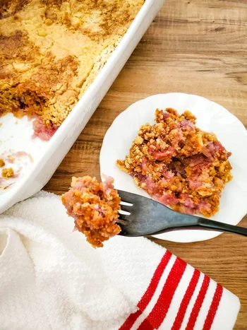 Pineapple Dump Cake with Cherries