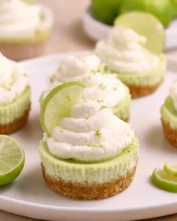 Mini Key Lime Cheesecake