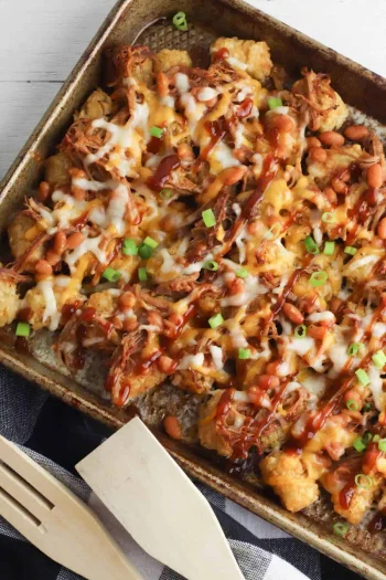 Pulled Pork Totchos Recipe(Loaded Tater Tots)