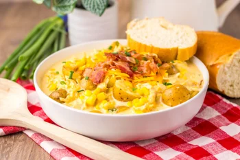 Slow Cooker Chicken Corn Chowder
