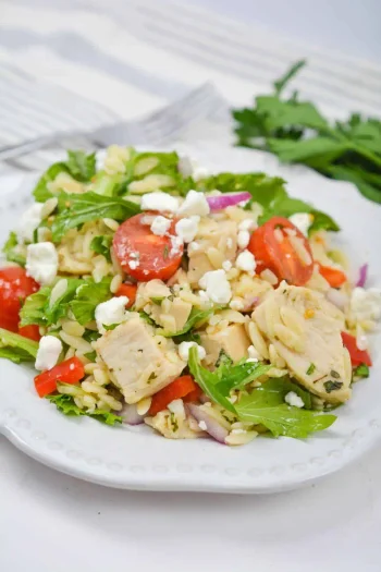Chicken Orzo Pasta Salad