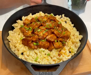 BBQ Chicken with Mac & Cheese Meal Prep