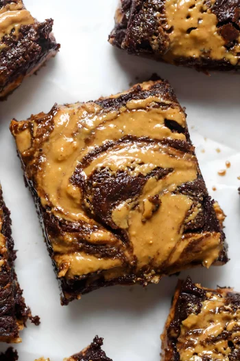 Chocolate Peanut Butter Brownies