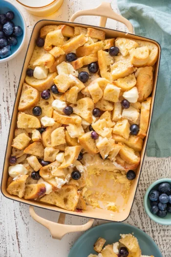 Blueberry Cream Cheese French Toast
