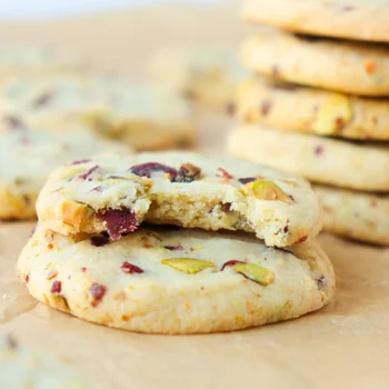 Cranberry Pistacchio Slice and Bake Cookies