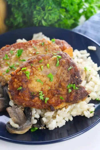 Pan Fried Boneless Pork Chops