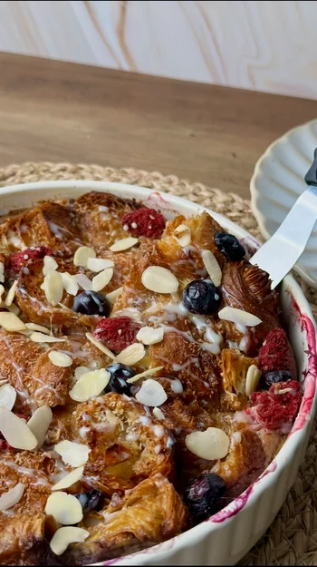 Croissant Pudding