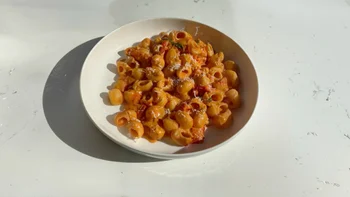 Creamy Tomato Burst Pasta
