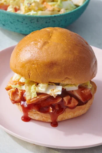 Easy BBQ Chicken Sandwiches