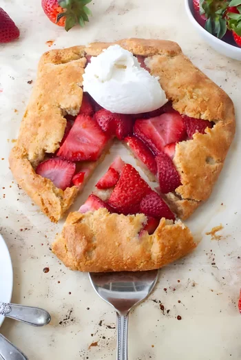 Gluten Free Strawberry Galette Recipe